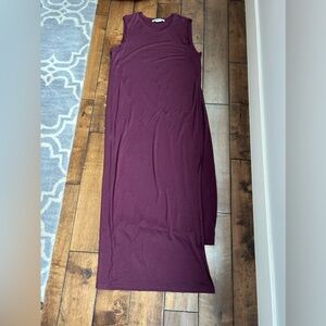 Acne Studios Size Large Ofelia Tencel Midi Dress